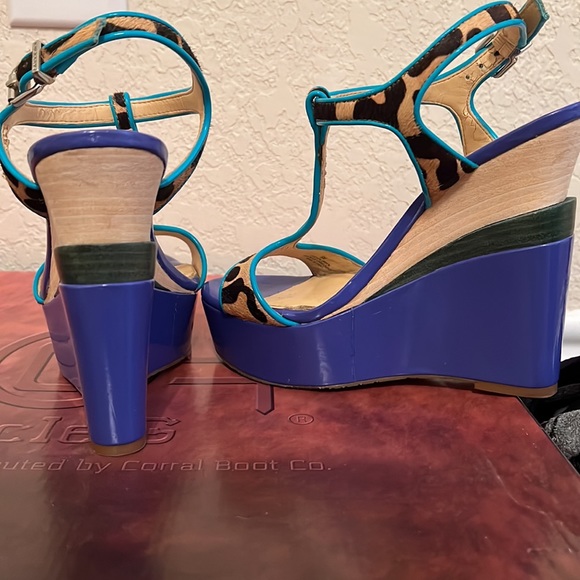 Leopard wedges - Picture 2 of 5